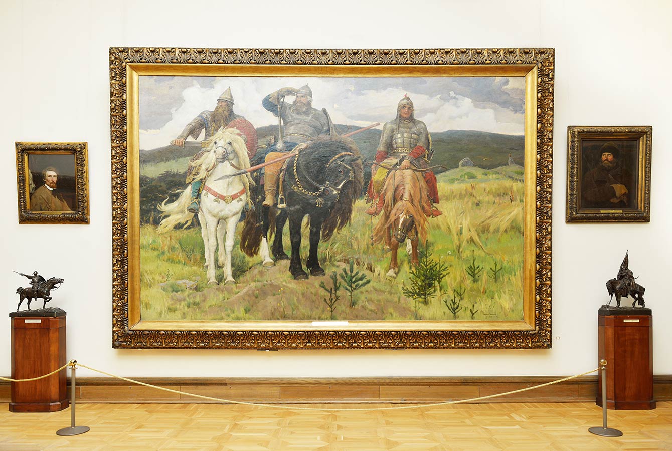Третьяковская галерея картины Васнецова